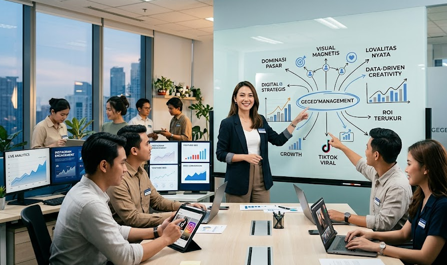 Bukan Sekadar Eksis, Saatnya Mendominasi: Transformasi Digital Agresif Bersama GegeD’Management